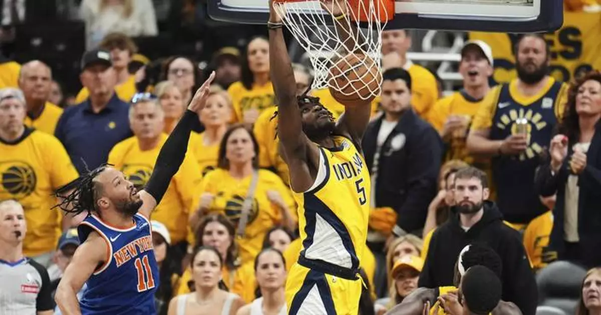 Pacers' Walker injures right ankle, leaving his availability for the NBA Finals uncertain