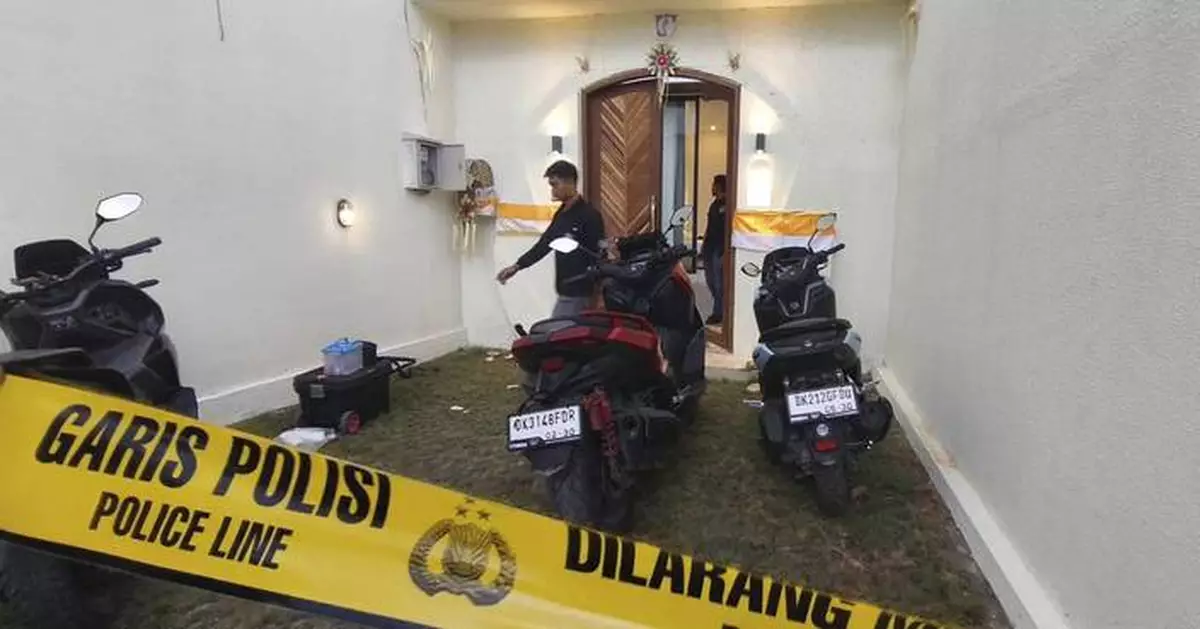 Australian man shot and killed at a villa on the tourist island of Bali