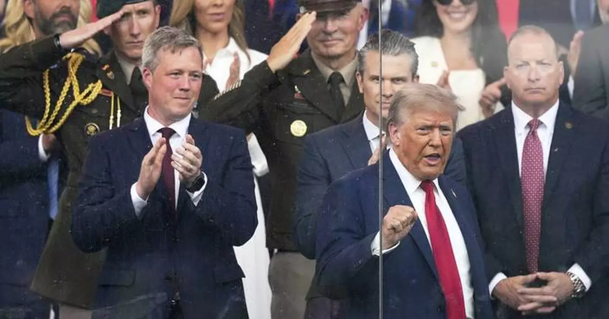 Photos of military parade marking Army's 250th anniversary amid anti-Trump protests