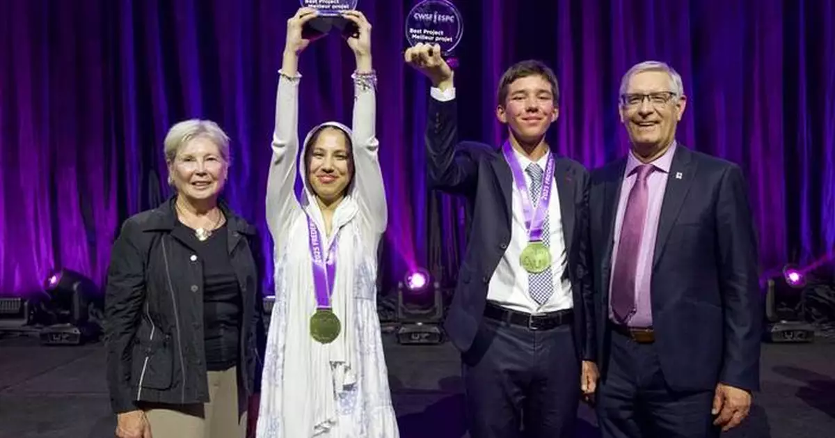 Canada’s Top Youth Scientists Awarded $1.3 Million at the 2025 Canada-Wide Science Fair in Fredericton