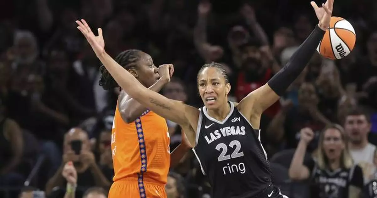 A'ja Wilson scores 22, becomes fastest in WNBA history to 5,000 points as Aces beat Sun