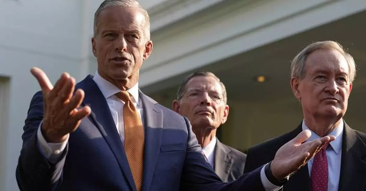 Thune's first big test as Senate leader has arrived with Trump's tax bill