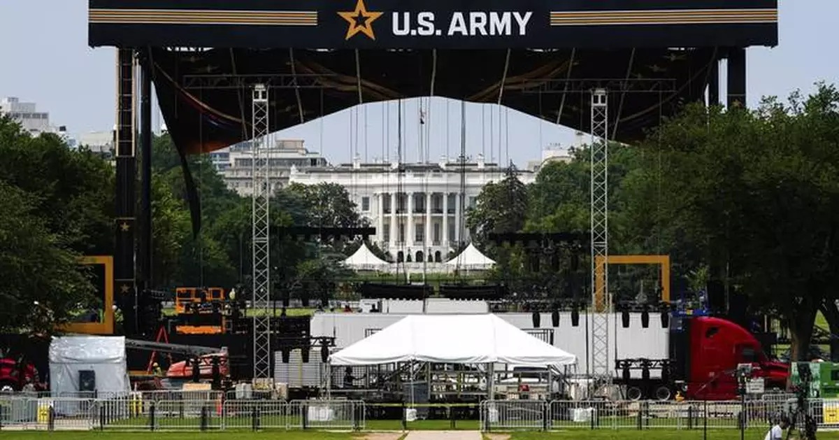 Most US adults say Trump's military parade is not a good use of money, a new AP-NORC poll finds