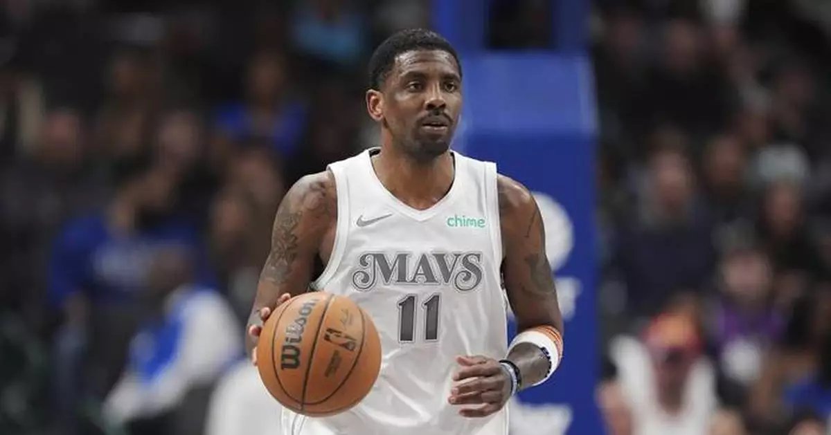 Kyrie Irving and Mavs agree on $119M, 3-year deal that aligns with Anthony Davis, AP source says