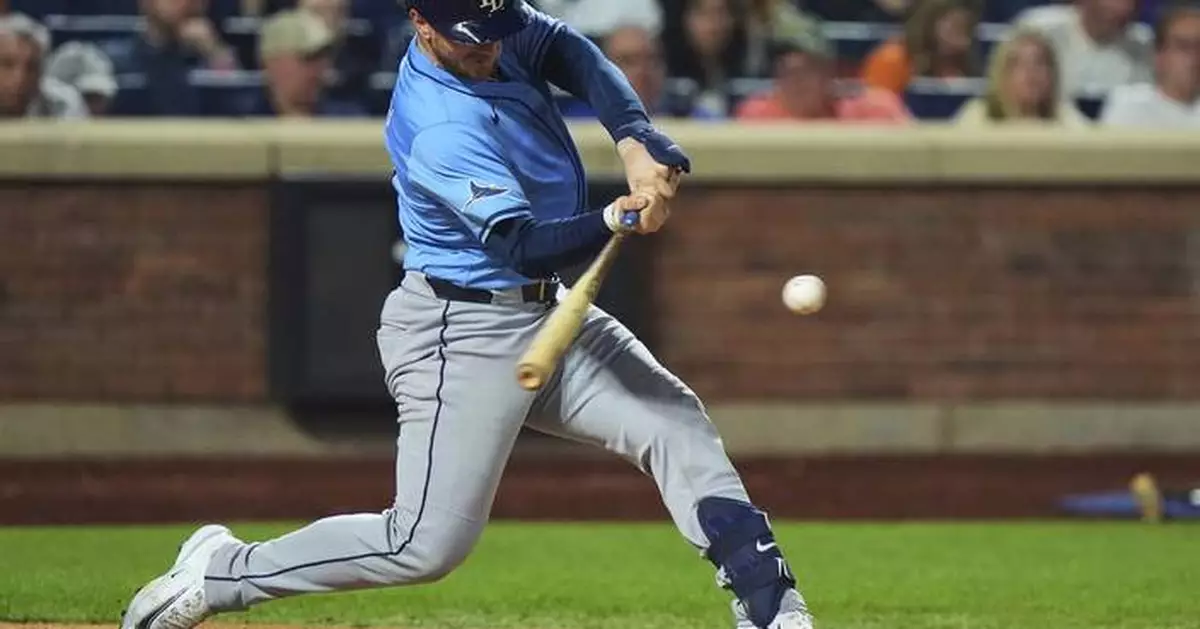 Rays storm back with 6-run sixth inning and hang on to edge Mets 7-5