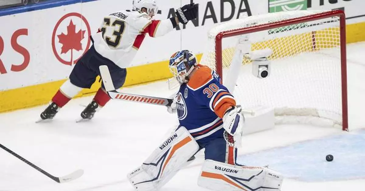 Getting better with age, Marchand scores twice in the Panthers' Game 5 win over the Oilers