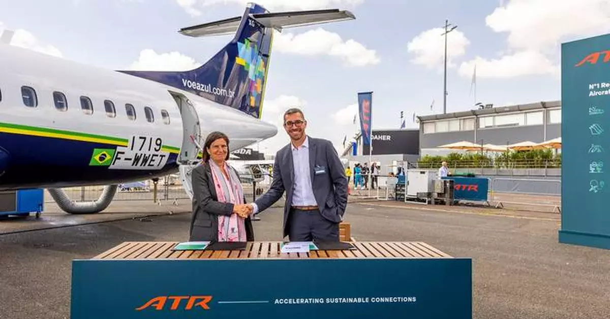 At the 2025 Paris Airshow, ATR Signed an MoU With ATOBA Energy to Improve SAF Access for Regional Airlines, Tackling Key Supply Challenges.