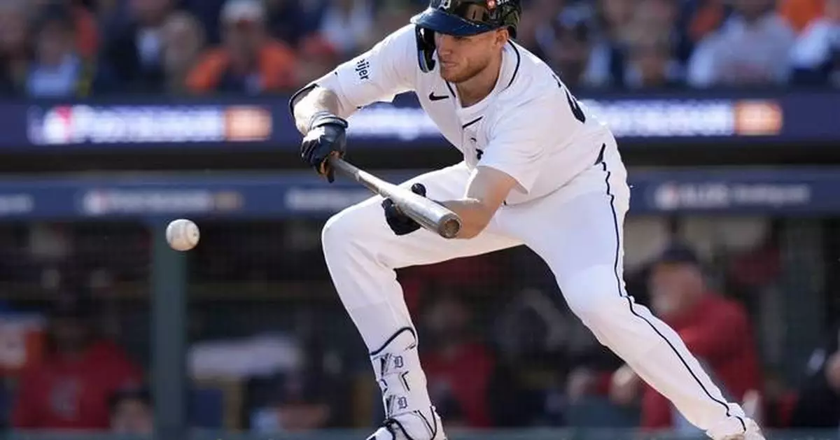 Parker Meadows sparks the Tigers in his season debut after an arm injury