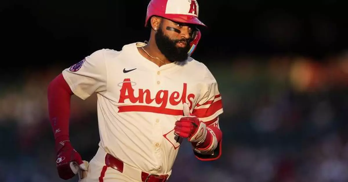 Adell hits 2 HRs, Taylor also goes deep as Angels rally from 4 down to beat Mariners 8-6