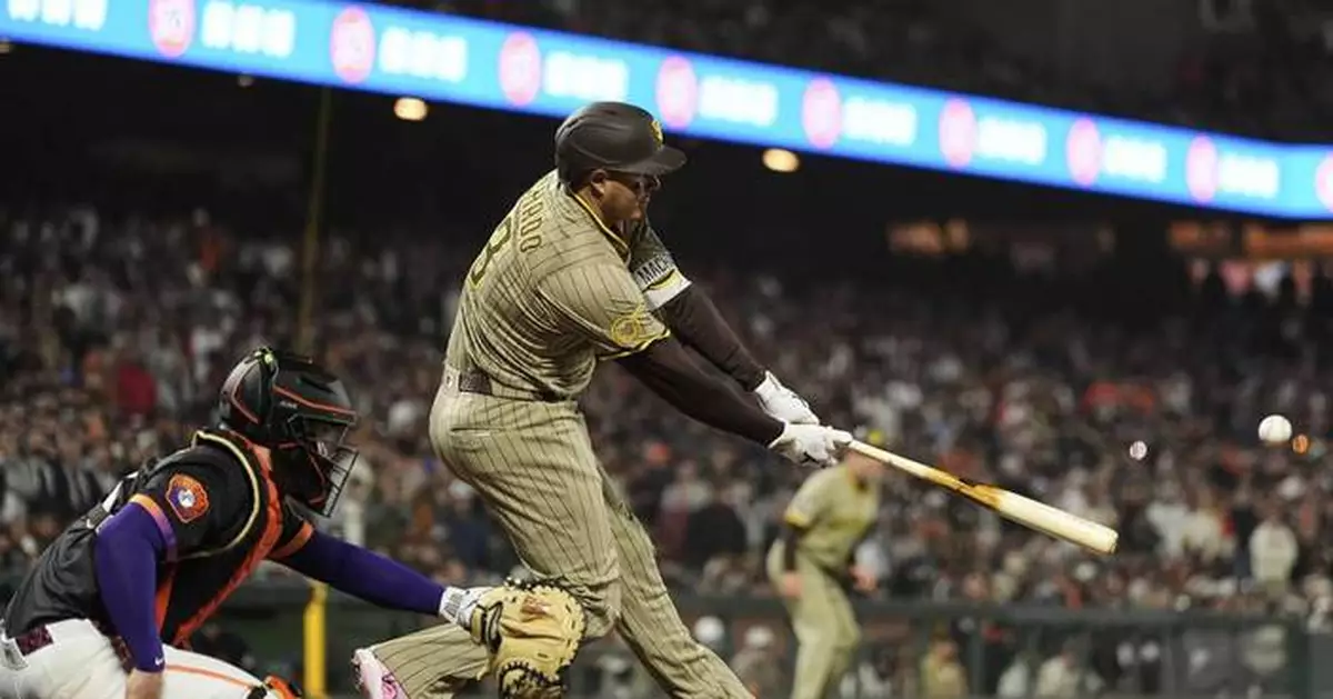 Machado and Padres rally to beat Giants in 10 innings again, 3-2