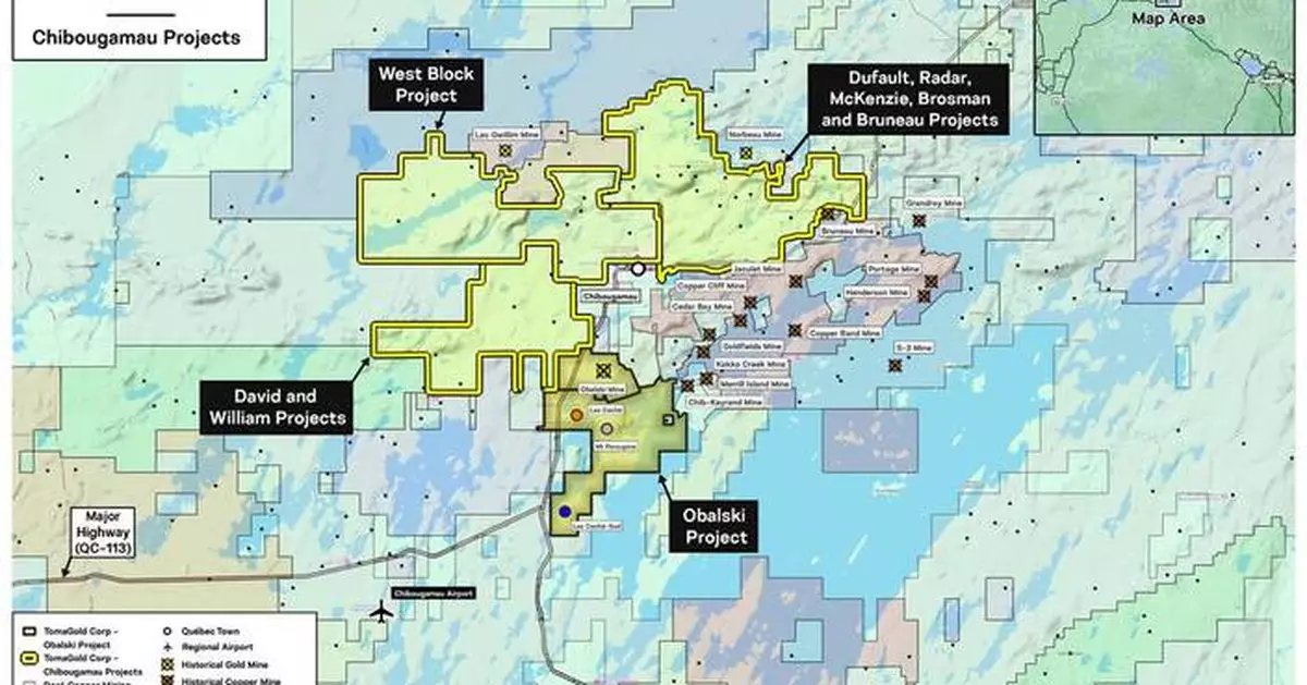 TomaGold Set to Launch Strategic Drilling Campaign on its Chibougamau Projects