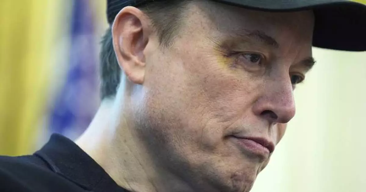 Republican enthusiasm for Musk cools after his feud with Trump, a new AP-NORC poll finds