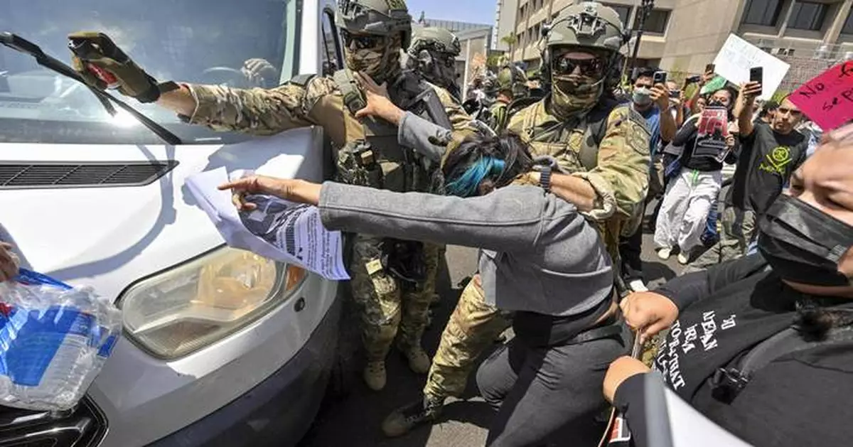 Los Angeles protests follow weeks of intensifying immigration enforcement