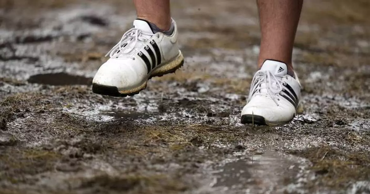 Oakmont remained pristine despite the rain at the US Open. Outside the ropes, it was squishier