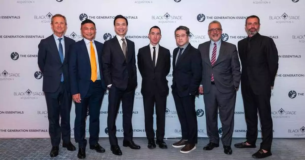 The Generation Essentials Group and Black Spade Acquisition II Co Complete Business Combination