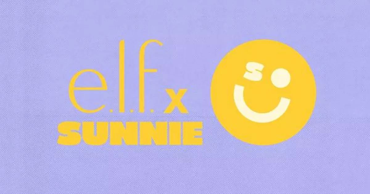 e.l.f. Joins Hello Sunshine Launch of New, Multimedia and Experiential Brand Sunnie—A Cultural Powerhouse and Community Built to Fuel the Next Generation of Women