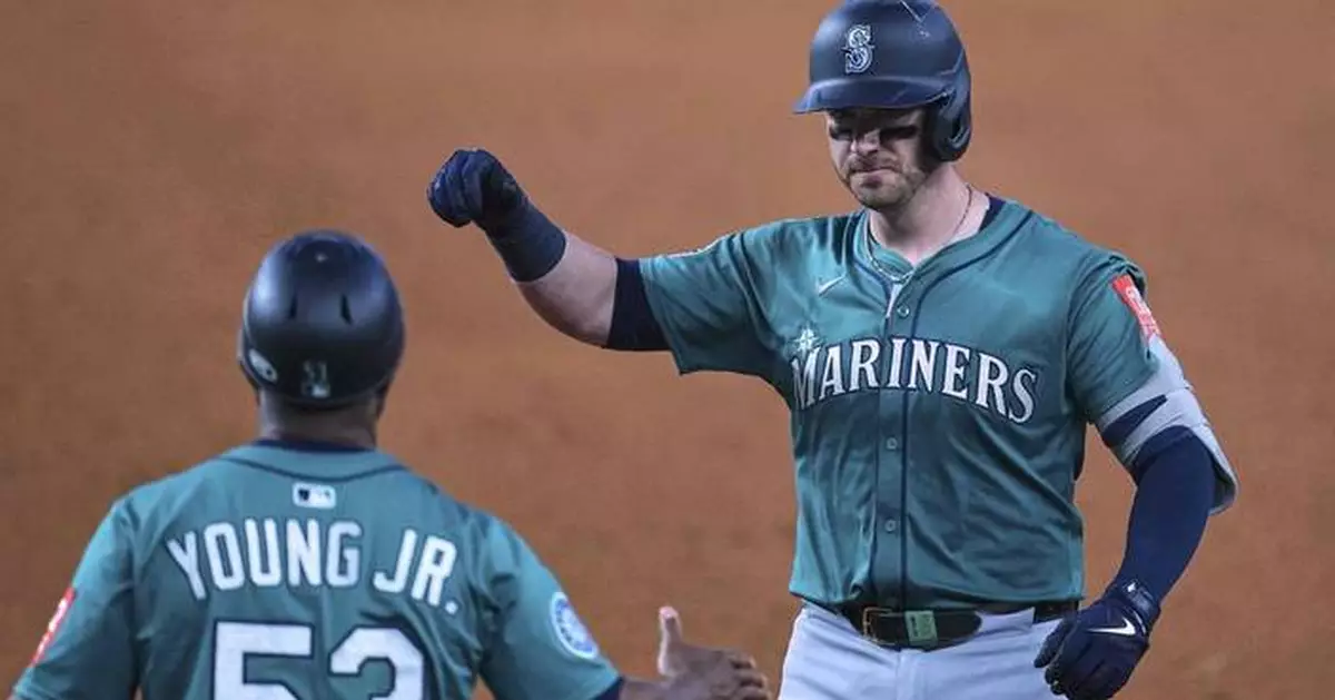 Mitch Garver and Mariners beat Rangers in 12 as all 3 games of series go extra innings