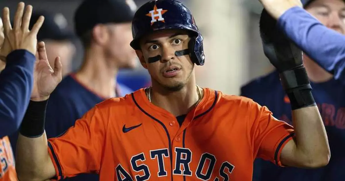 Astros score winning run on a wild pitch for a 3-2, 10-inning victory over Angels