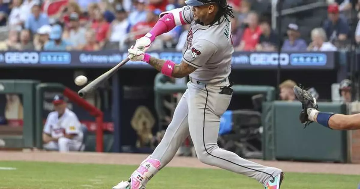 Ketel Marte and Corbin Carroll's home runs power Diamondbacks to 8-3 win over Braves