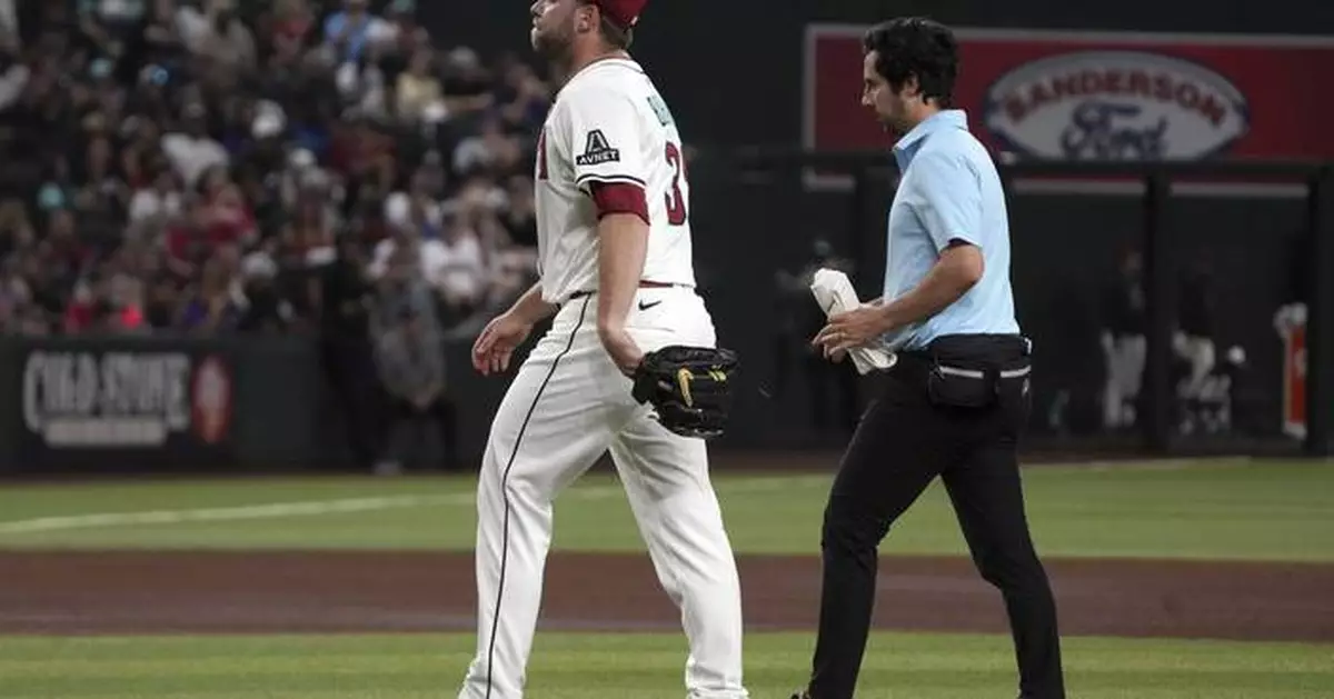 Diamondbacks beat Nationals 3-1 but lose starting pitcher Corbin Burnes to possible injury