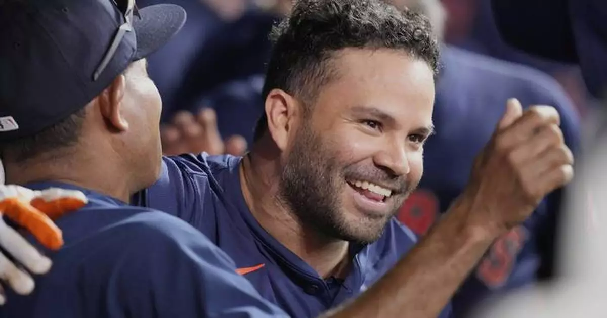Jose Altuve homers and Framber Valdez tosses six shutout innings in Astros' 2-0 win over Cubs