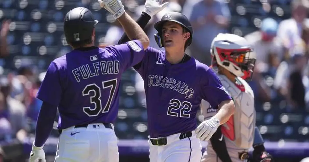 Mickey Moniak's 3-run homer helps MLB-worst Rockies avoid sweep with 4-2 win over D-backs