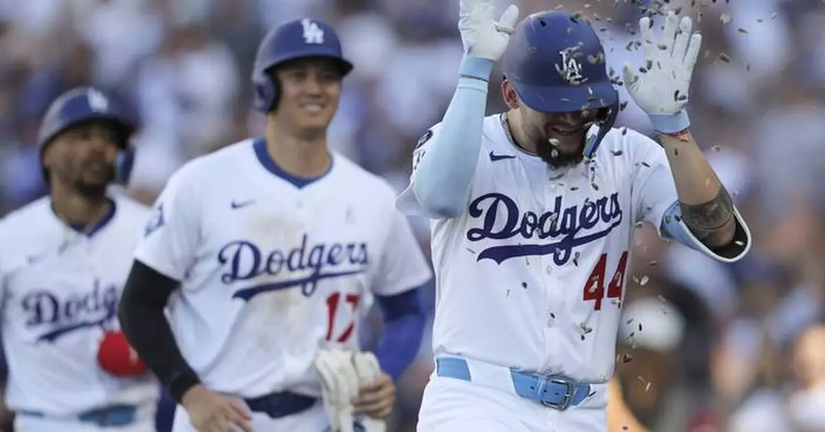 Andy Pages' 3-run homer pushes Dodgers to 5-4 win over Giants
