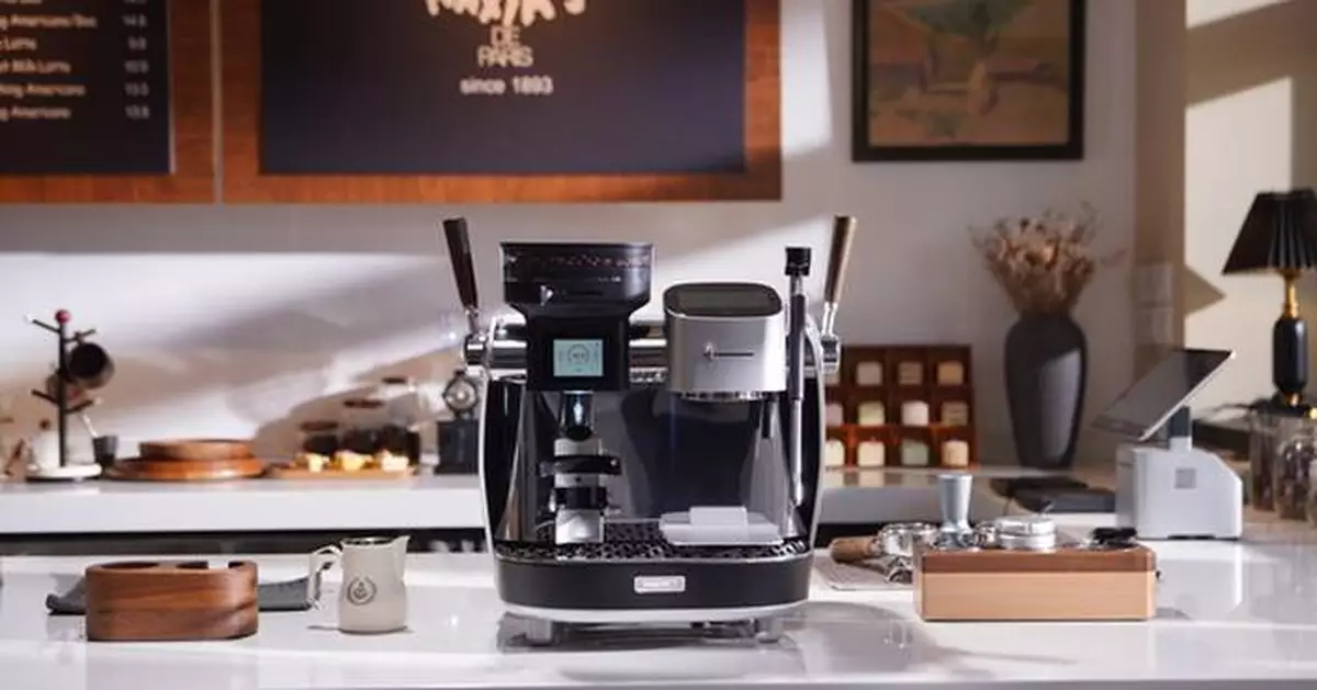 Maxim's de Paris expands to the US market with cutting-edge 'Seine X' home coffee machine