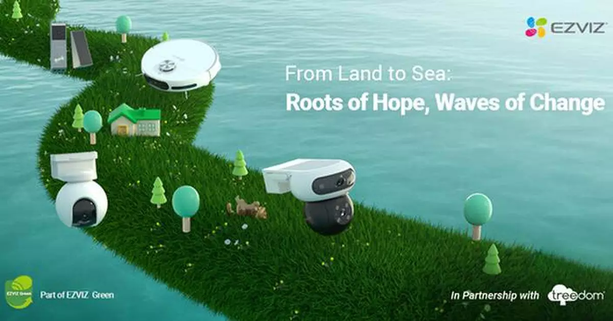 EZVIZ marks World Environment Day with a new plan to protect ecosystems from land to sea, celebrating sustainable milestones and expanding its vision for greener living