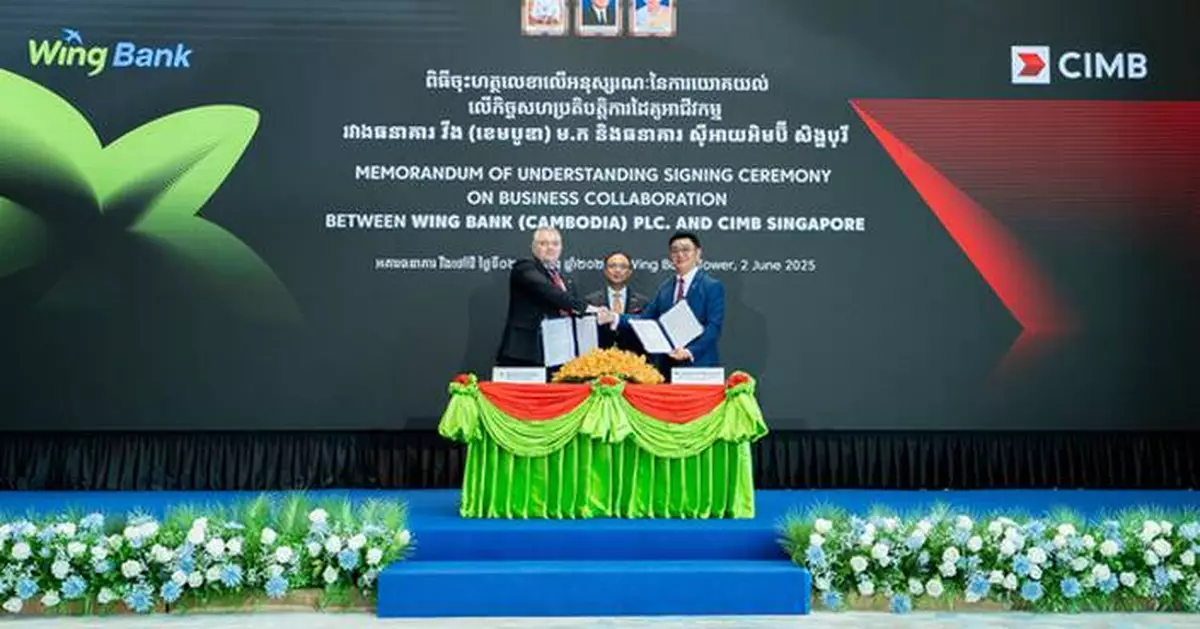 CIMB Singapore and Wing Bank Forge Strategic Partnership to Boost Cross-Border Financial Services Between Singapore and Cambodia
