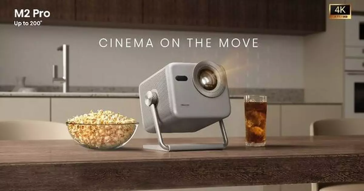 Hisense Unveils M2 Pro, Its Smallest, Lightest, Most Portable 4K Laser Mini Projector Ever