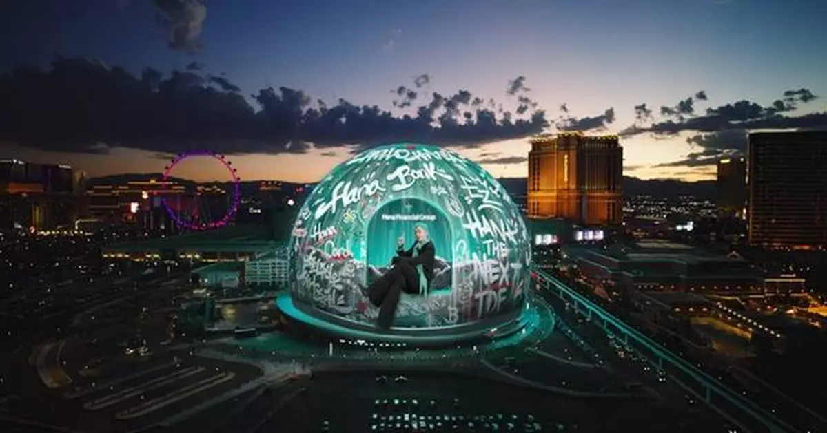 dotmill, Korean immersive content specialist, creates content for the Las Vegas Sphere