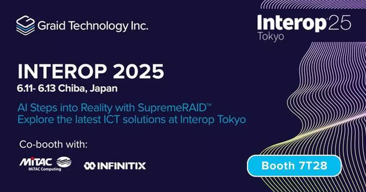 Graid Technology to Showcase Next-Gen AI &amp; HPC Storage at Interop Japan 2025