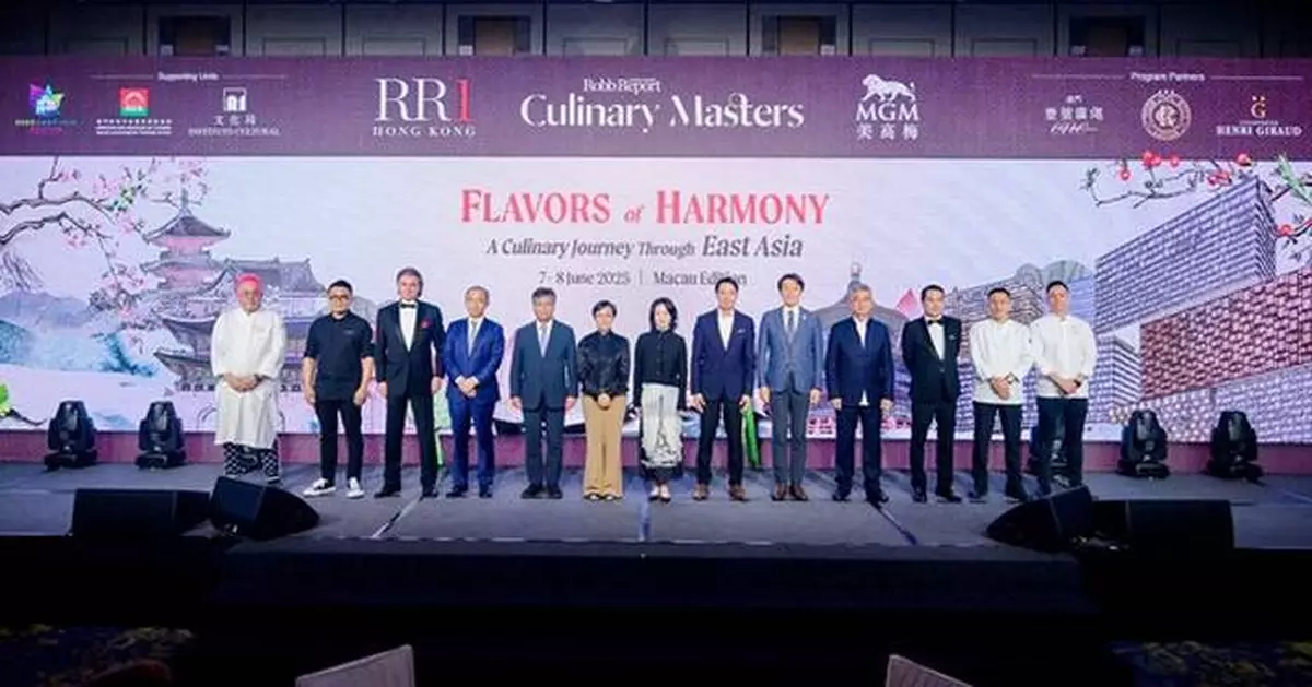 Top Michelin Chefs Steer a 10-Star Epicurean Adventure Through East Asia at the Third Edition of MGM x RR1HK Culinary Masters Macau