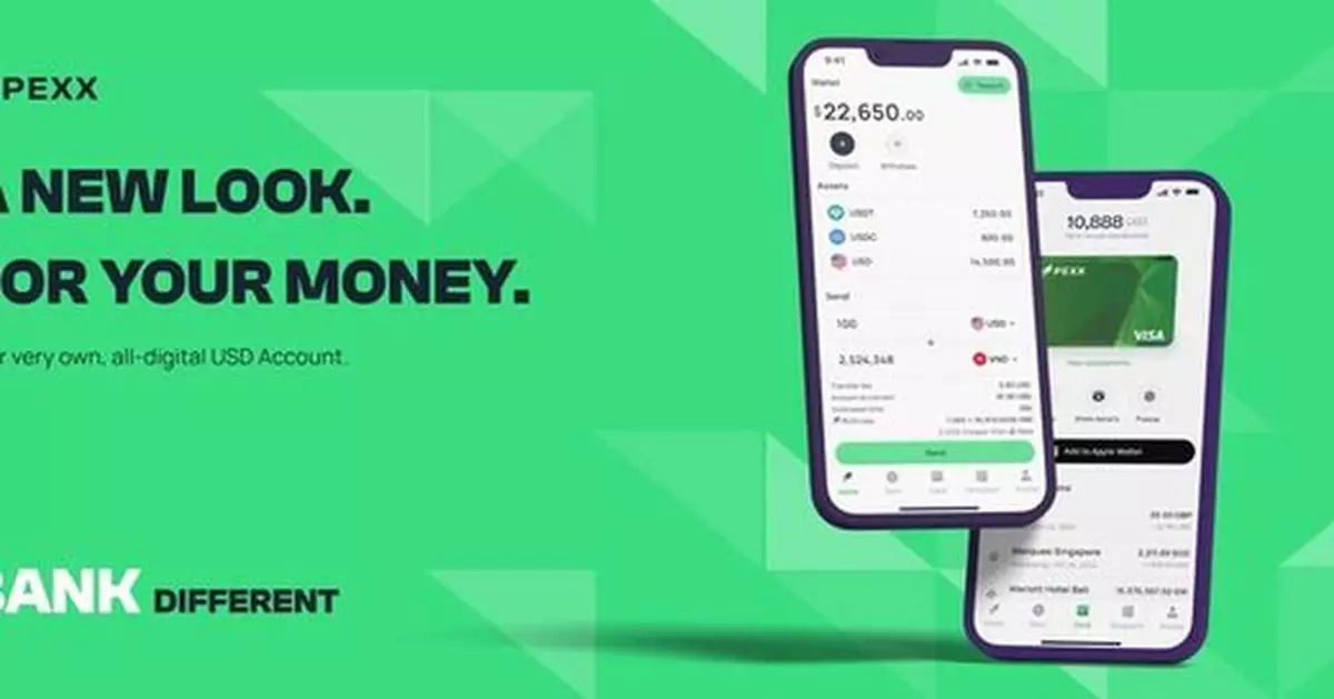 PEXX Launches Borderless USD Neo-Bank for the Global Generation