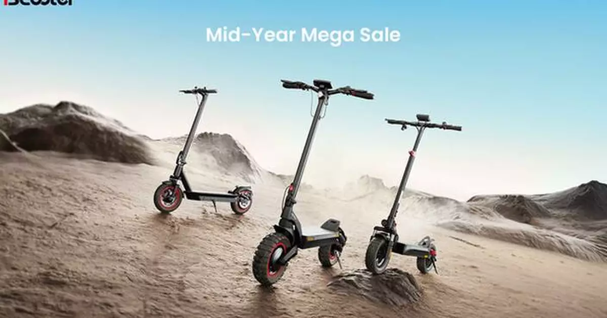 iScooter Launches 2025 Mid-Year Mega Sale with Exclusive Electric Scooter Deals