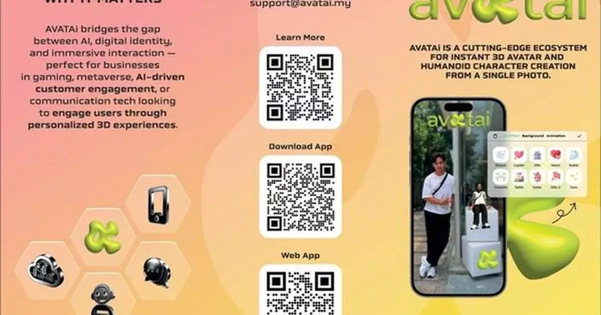 AVATAi Launches Enterprise-Ready 3D Avatar Cloud Platform at SuperAI Singapore 2025