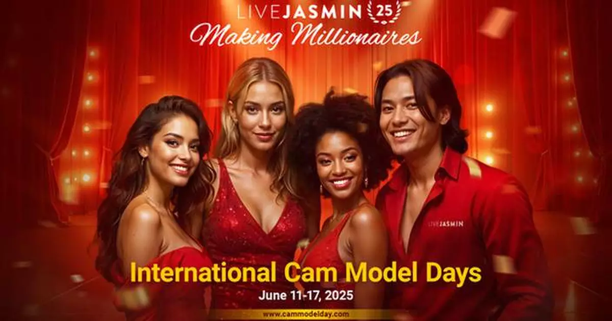 Cam Model Earned Over $3.4 Million Streaming on LiveJasmin -- 3rd Edition of International Cam Model Day Celebrates a New Era of Creator Careers