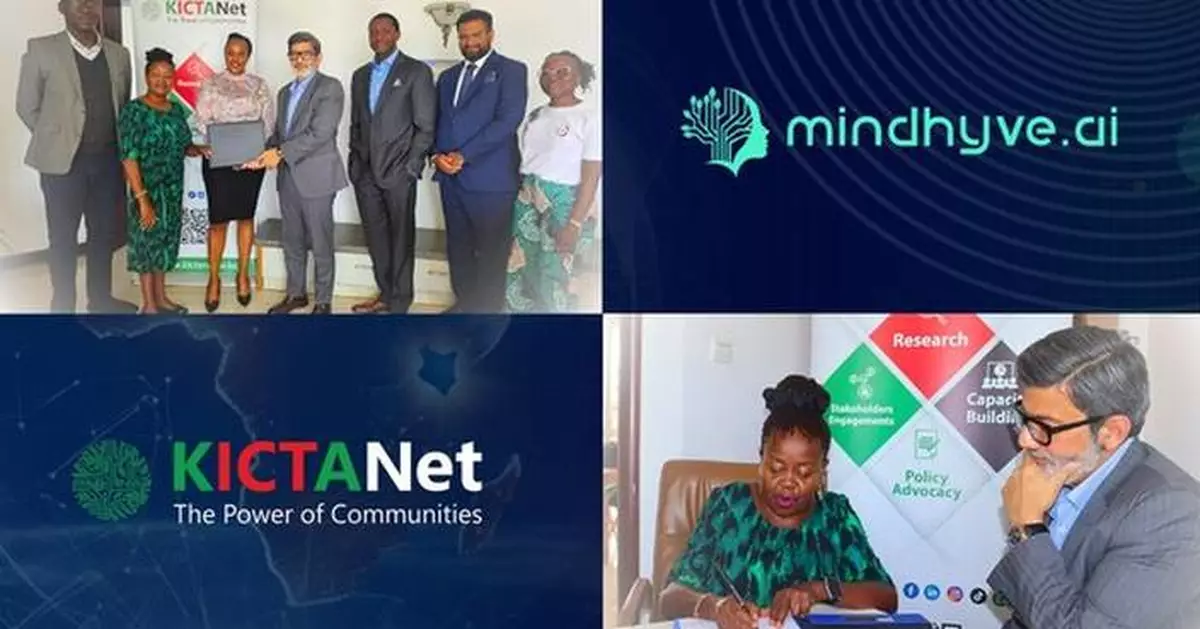 MindHYVE.ai and DV8 Infosystems Sign MoU with KICTANet to Co-Develop Kenya's National AI Policy