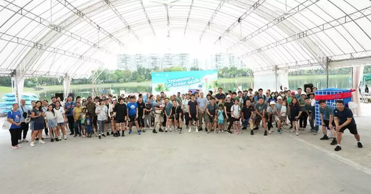 Trinasolar Hosts "Go Green Walk" in Singapore, Advancing Public Awareness for a Sustainable Future