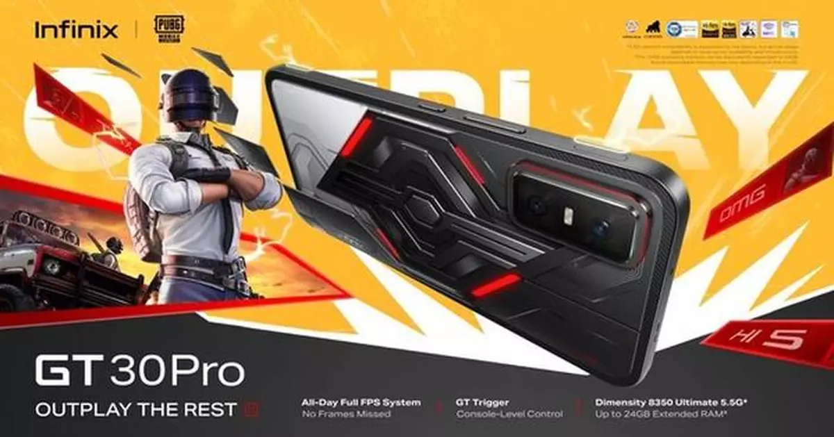 Infinix GT 30 Pro Powers the World's Top Mobile Esports in 2025