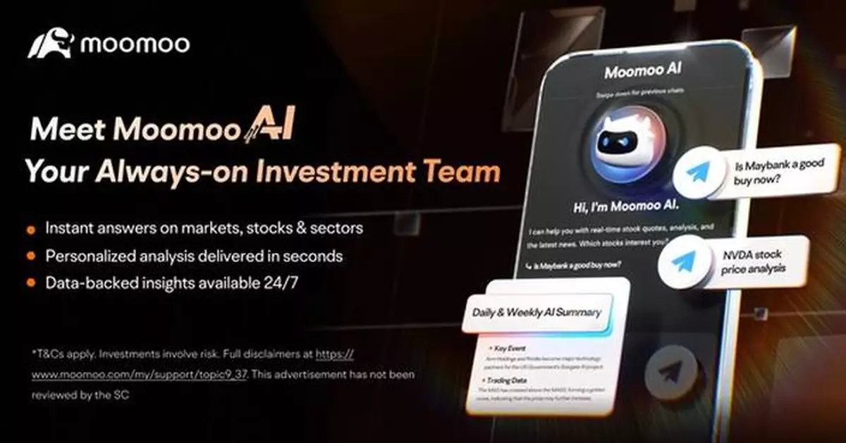 Moomoo Launches Moomoo AI, Setting a New Benchmark for Retail Investing in Southeast Asia