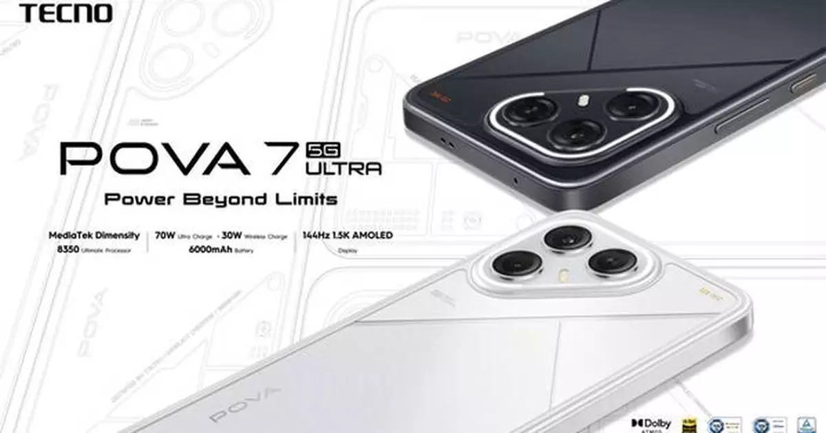 TECNO POVA 7 Series Launches: Boasting Refreshing Trendy Design, AI-Driven Gaming Power and Numerous Surprising Features