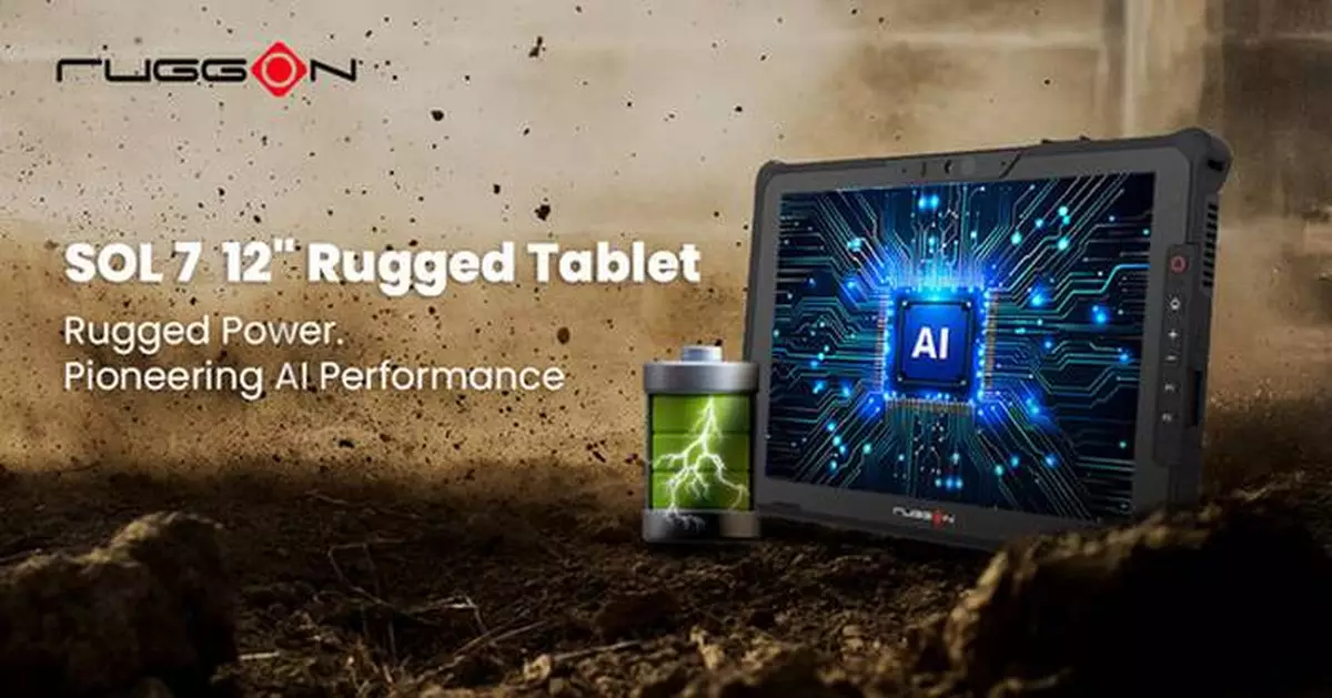RuggON Unveils 12-inch SOL 7: The World's First Rugged Tablet Powered by Intel® Arrow Lake Processors