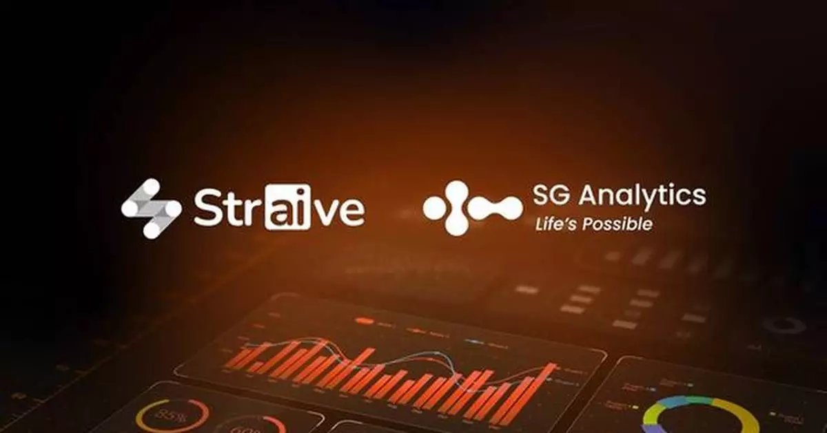 Straive Acquires SG Analytics to Bolster Data Analytics &amp; AI Operationalization Capabilities