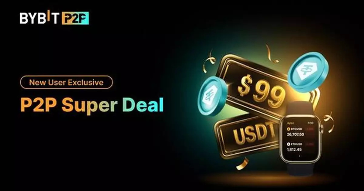 Bybit Launches P2P Super Deal With 99% Off and Apple Watch Prizes for New Users