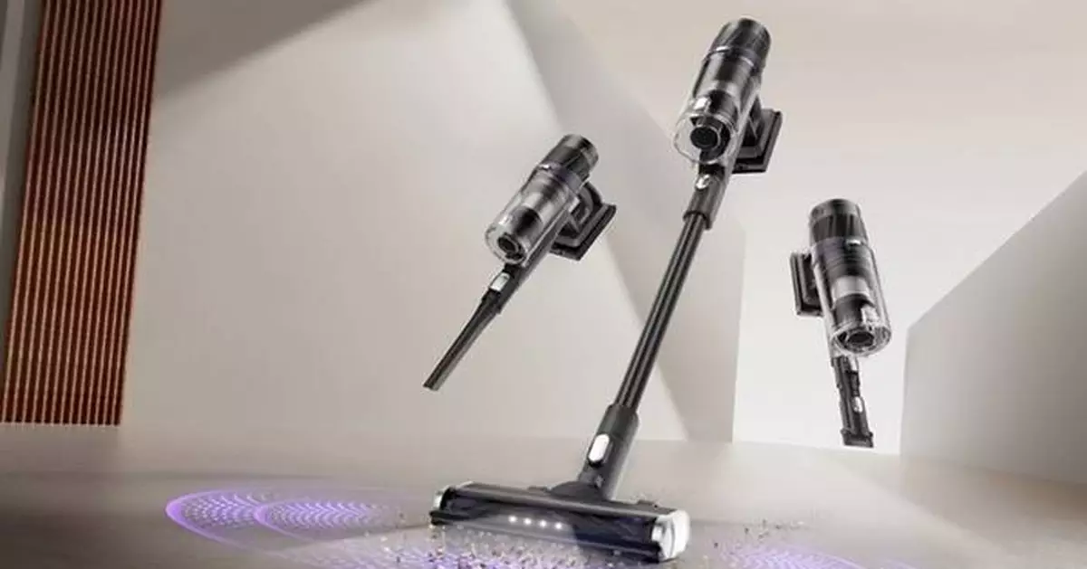 Eureka Unveils ReactiSense Stick Vacuum: Powerful Suction Meets Smart Detection