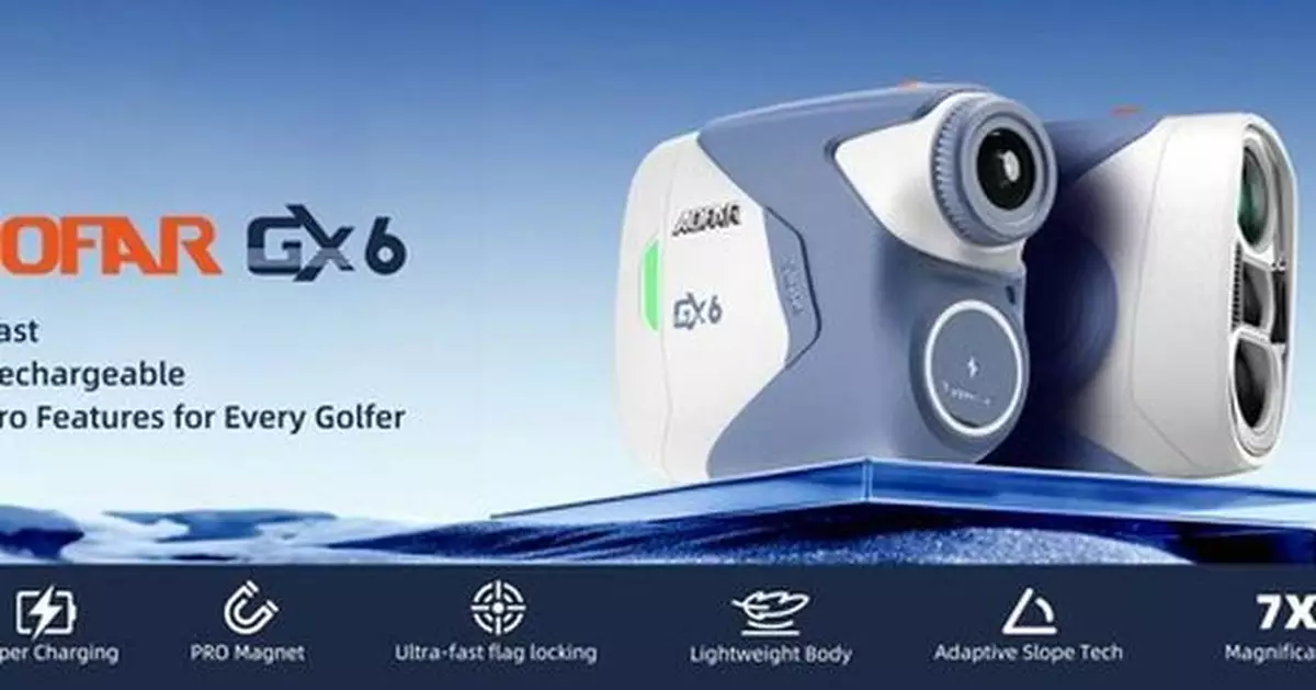 AOFAR Officially Launches GX6: The Top Budget Rechargeable Golf Rangefinder for 2025