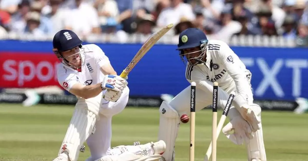 Fired-up England leaves India reeling at 58-4 and Lord's test on a knife-edge
