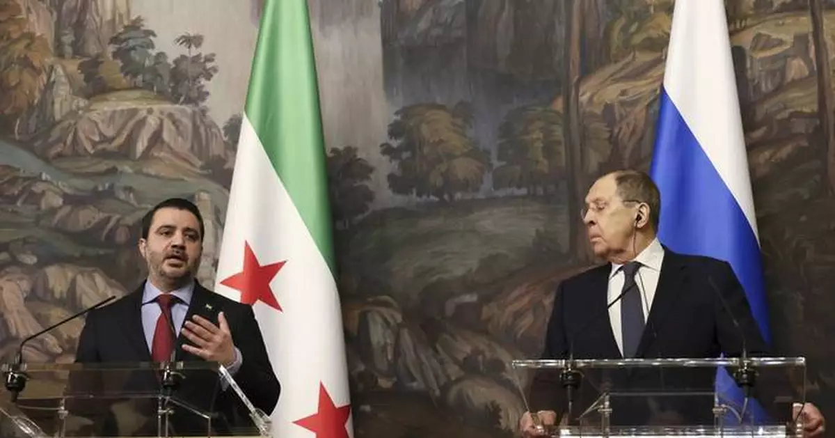 Russia hosts Syria's new foreign minister for the first time since Assad's ouster